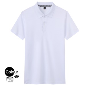 Polo à manches courtes pour hommes et femmes avec revers