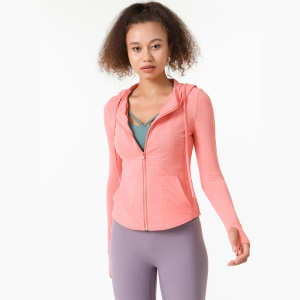 SAIBEI Sweat de sport à capuche pour femmes