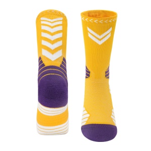 Chaussettes de sport pour enfants LINGTU avec filetage moyen anti-dérapant