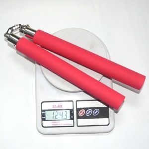 nunchaku Jouet en mousse éponge  en deux sections