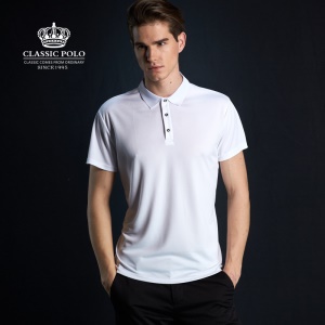 Polo sport pour hommes à séchage rapide demi-manches