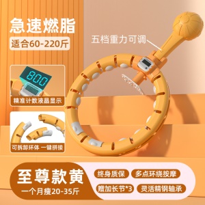 LANGDEDONG Hula Hoop Cerceau  fitness Comptage intelligent amovible 5 réglages