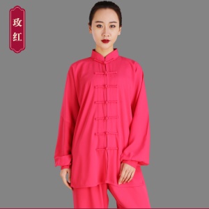 Costume de Tai Chi Entraînement d'arts martiaux en coton et soie  costume d'arts martiaux