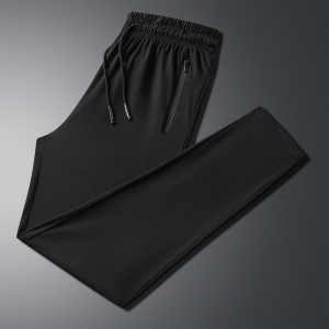 Pantalon de sport de plein air en soie de glace carbonique rapide haute élasticité