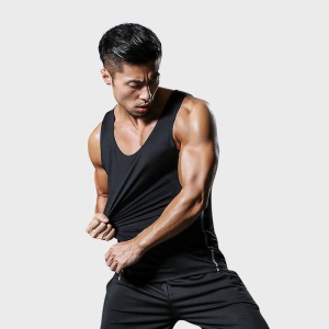 Débardeur de sport pour hommes à séchage rapide et respirant