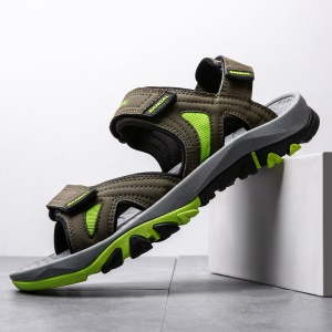 Sandales en caoutchouc artificiel PU semelle pour hommes