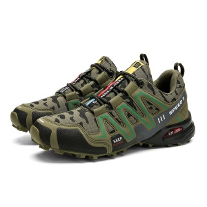 Chaussures de randonnée avec tige en cuir dépoli pour absorber l'humidité et la transpiration
