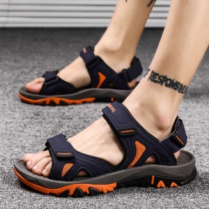 Sandales en caoutchouc artificiel PU semelle pour hommes