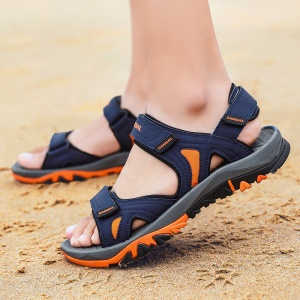 Sandales en caoutchouc artificiel PU semelle pour hommes