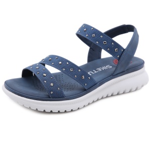 SIKETU  sandales femmes avec strass accessoires artificiel PU