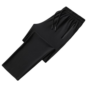 Pantalon de sport de plein air en soie de glace carbonique rapide haute élasticité