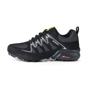 Chaussures de randonnée avec semelle en caoutchouc en maille résistante à l'usure