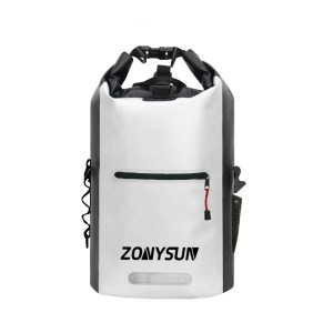 ZOUYSUN Sac de sport imperméable  en PVC  bande réfléchissante