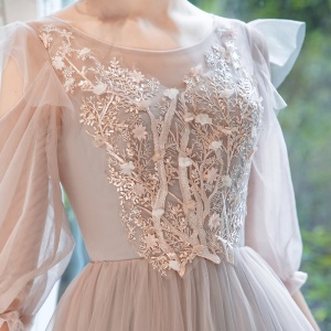 MEIXUELAI Robe de demoiselle d'honneur  satin avec bretelles réglables