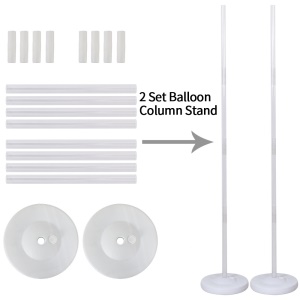OUYU kit d'Arc de ballon semi circulaire Set 12 sections en plastique