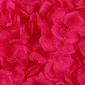 QINGYUAN  pétales de rose artificielles pour décoration fleurs