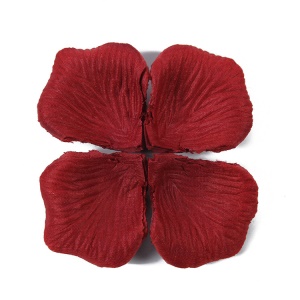 QINGYUAN  pétales de rose artificielles pour décoration fleurs