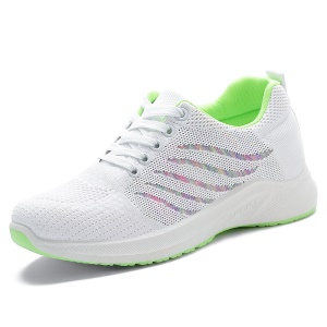 JINSHITUAN Chaussures de marche pour femmes à semelle souple respirant en maille