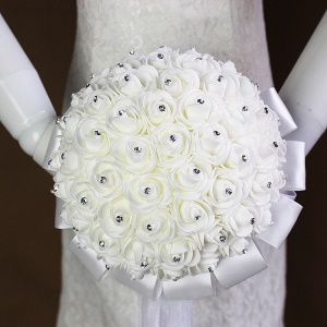 bouquet de fleur artificiel de mariage