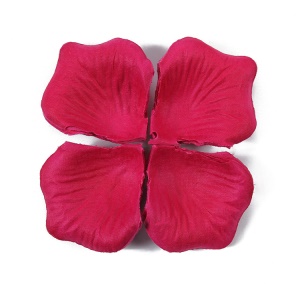 QINGYUAN  pétales de rose artificielles pour décoration fleurs