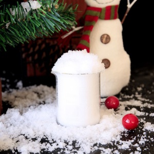Yaojitoys  neige artificielle décoration de Noël résine absorbante