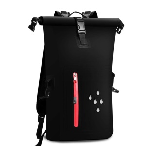 ZOUYSUN Sac de sport imperméable  en PVC  bande réfléchissante