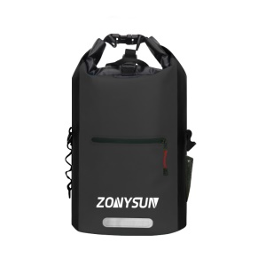 ZOUYSUN Sac de sport imperméable  en PVC  bande réfléchissante
