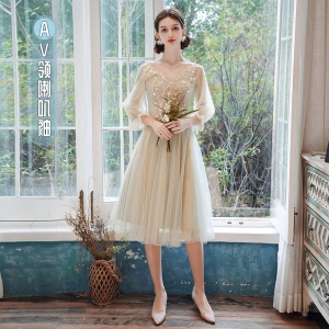 MEIXUELAI Robe de demoiselle d'honneur  satin avec bretelles réglables