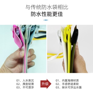 YOUYOULONG Protège  téléphone portable imperméable waterproof transparent  flottant en TPU