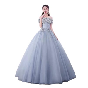 Robe de mariage pour femme robe à courte manches