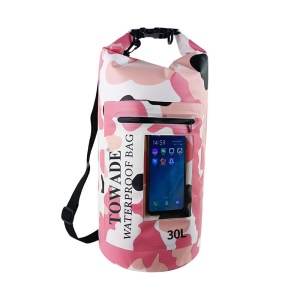 TOWADE sac de natation camouflage PVC imperméable 30L