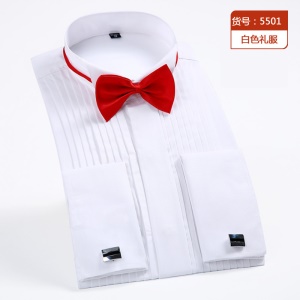 ESEA Chemise  pour homme avec revers en mélange de coton