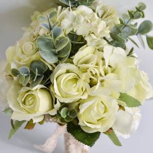 Yard & Garden bouquet de fleurs de mariage en tissu de soie
