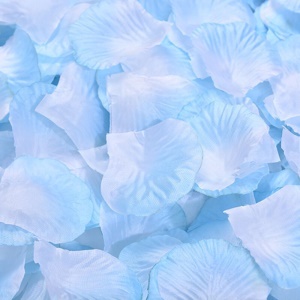 Pétales de rose artificielles en soie
