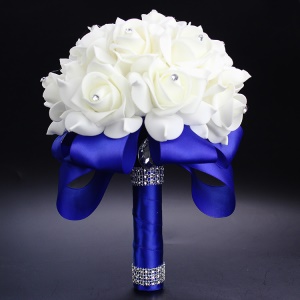 Dinah Bouquet de fleur artificielles de mariée