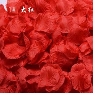 HENGYUE  pétales de rose non tissé 100 pièces/paquet