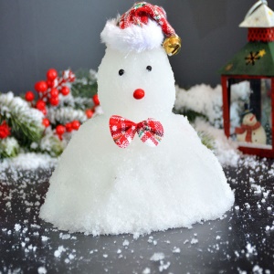 Yaojitoys  neige artificielle décoration de Noël résine absorbante