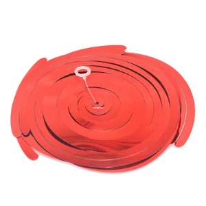 YIMENG double spirale pendentif décoration de fête en PVC