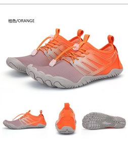 Chaussures avec semelle en caoutchouc antidérapante et respirante