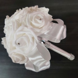Bouquet de fleurs artificielles pour mariage PE