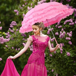 MUYUHEHUA  parapluie décoratif en dentelle mini bois décoration pour fêtes et evenements