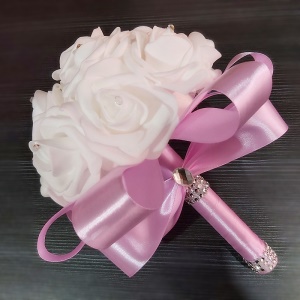 Bouquet de fleurs artificielles pour mariage PE