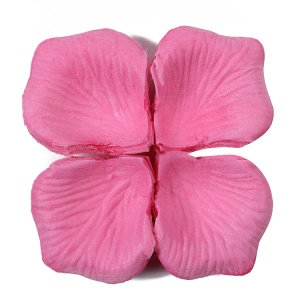 QINGYUAN  pétales de rose artificielles pour décoration fleurs