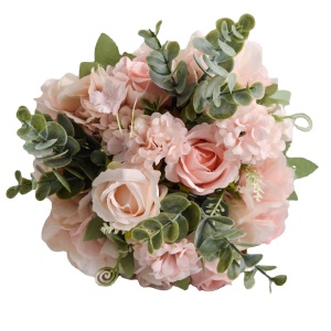 Yard & Garden bouquet de fleurs de mariage en tissu de soie