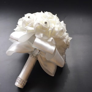 Dinah Bouquet de fleur artificielles de mariée
