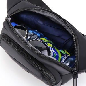 Liangcai sac banane de sport de plein air imperméable grande capacité