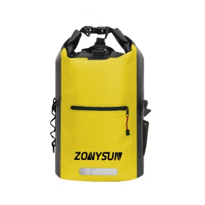 ZOUYSUN Sac de sport imperméable  en PVC  bande réfléchissante