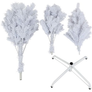 XINYANG Arbre de Noël crypté simulation PVC blanc  sapin de noel