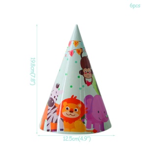 YIPAI Couvert Jetable vaisselle ensemble pour fête d'anniversaire