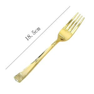 Couvert jetable Ensemble de vaisselle jetable * 10pcs couteau et fourchette en plastique cuillère